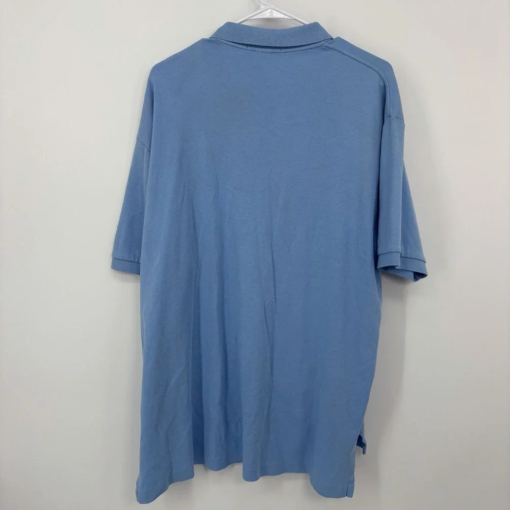 Polo Ralph‎ Lauren Light Blue Polo Shirt Men's Size XL Gold Pony Short Sleeve